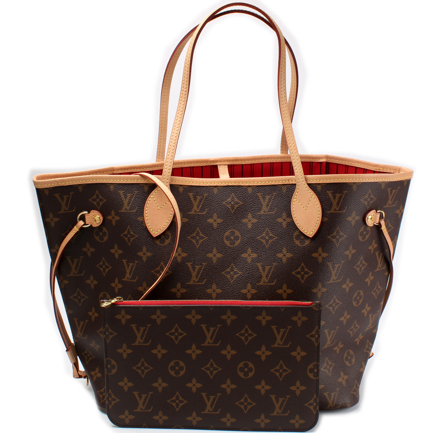 Neverfull MM W/ Wallt Monogram