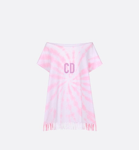 Kid's Dress • Fuchsia Pink Tie-Dye Cotton Jersey