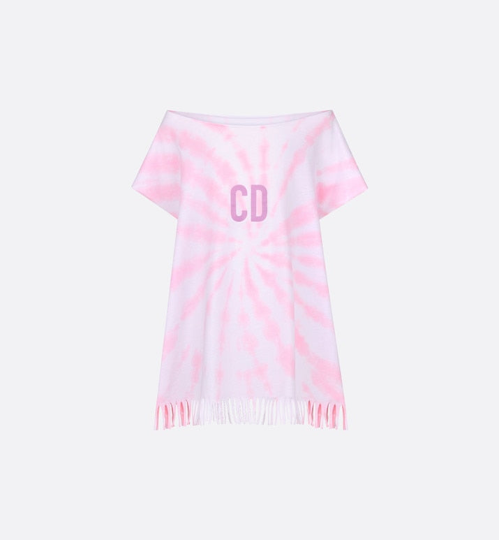 Kid's Dress • Fuchsia Pink Tie-Dye Cotton Jersey