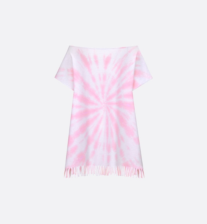 Kid's Dress • Fuchsia Pink Tie-Dye Cotton Jersey