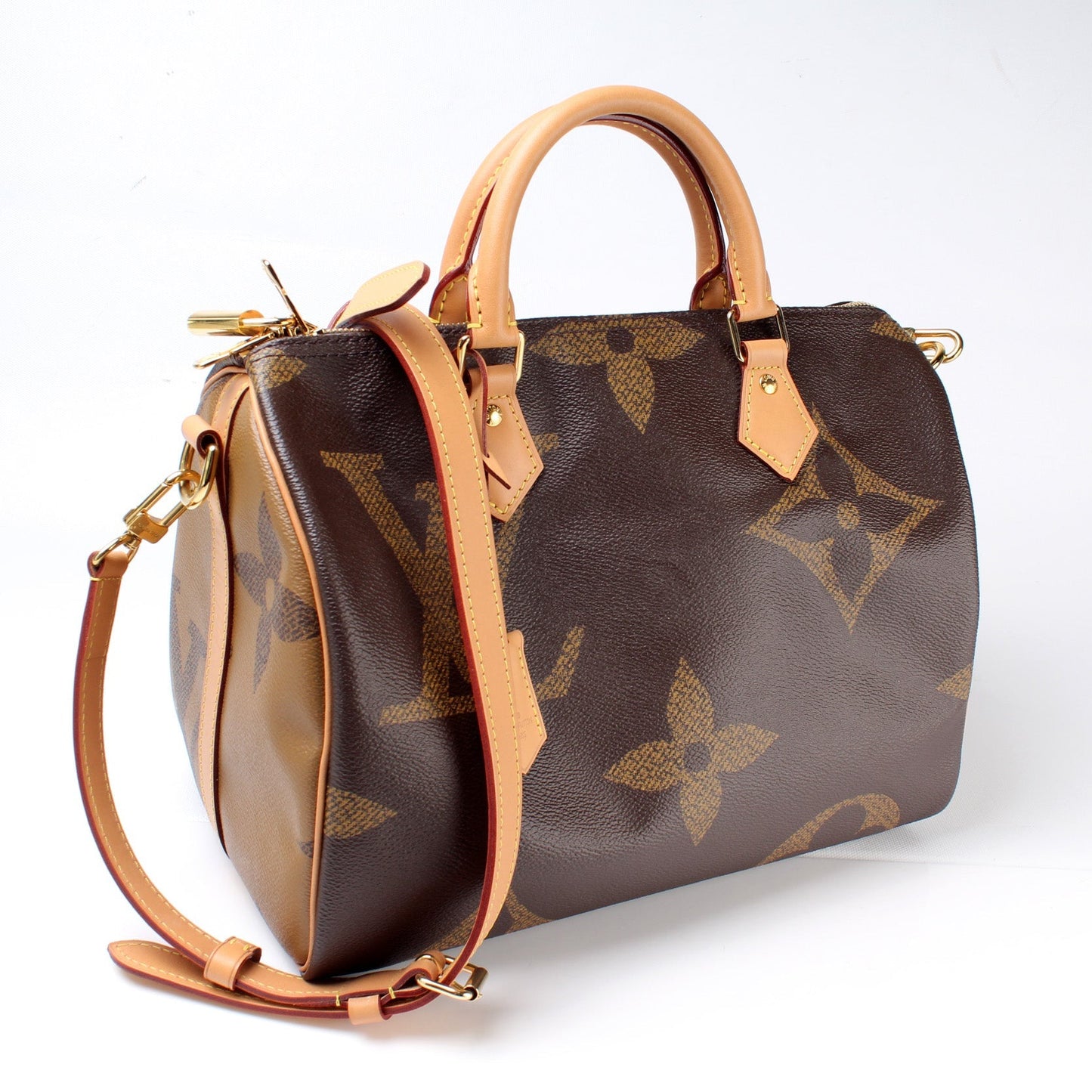 Speedy 30 Bandouliere Giant Monogram