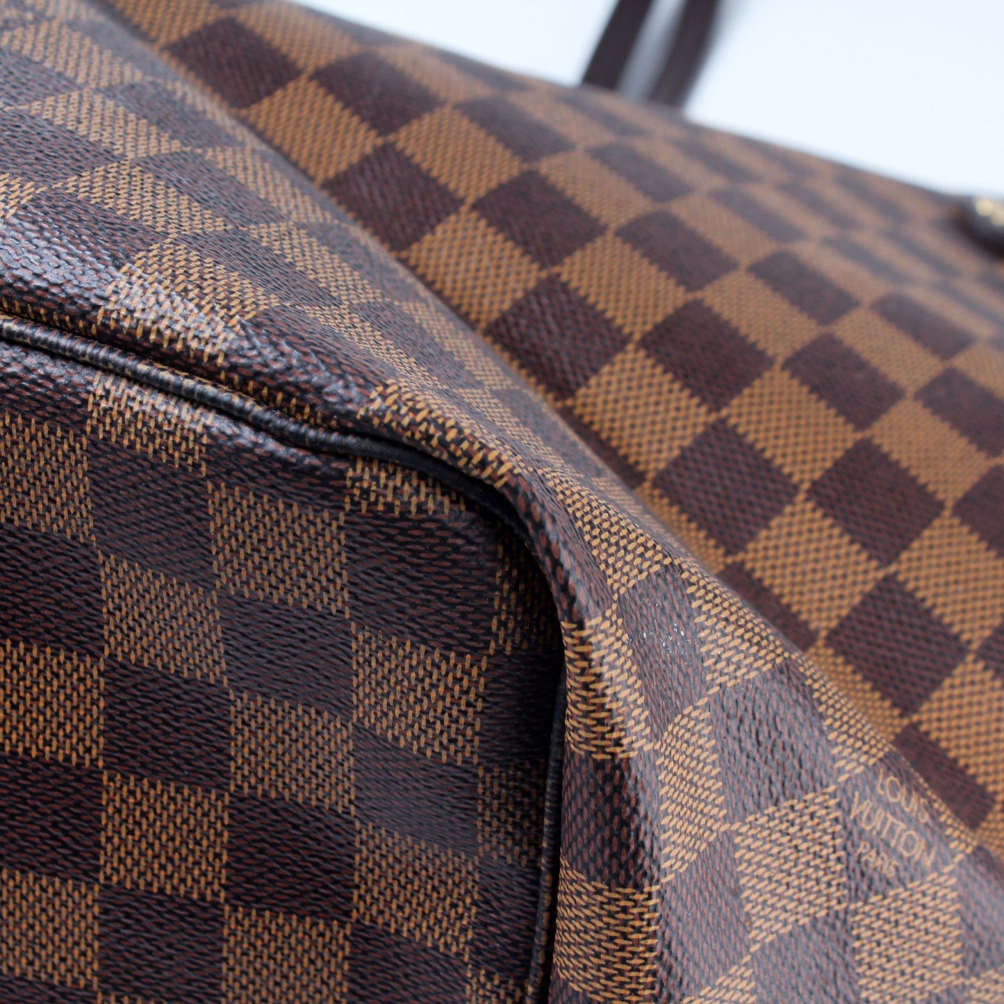 Neverfull W/ Wallet GM Damier Ebene