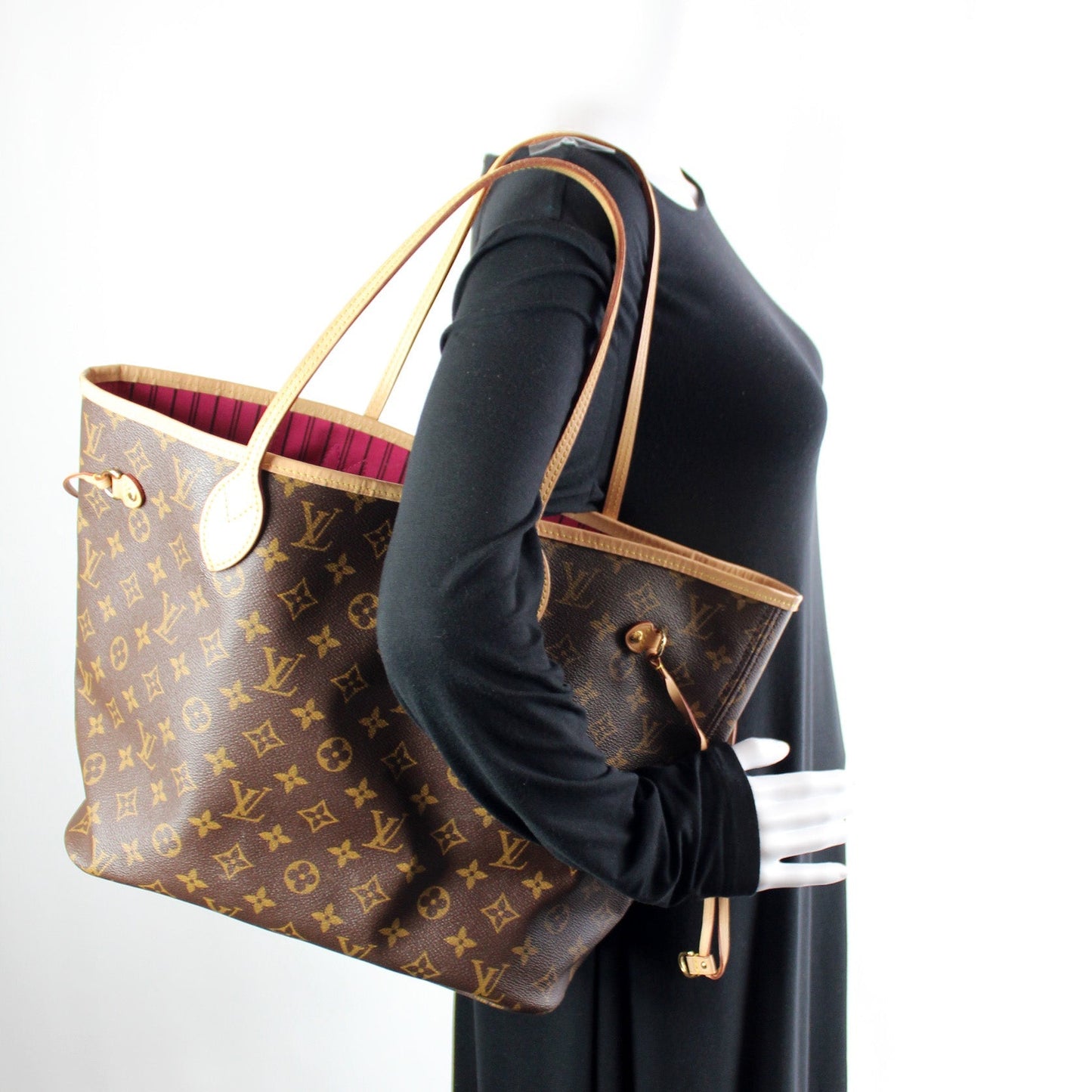 Neverfull w/Wallet MM Monogram