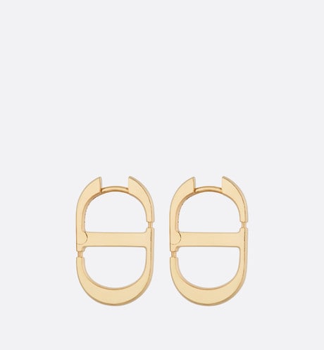30 Montaigne Earrings • Gold-Finish Metal