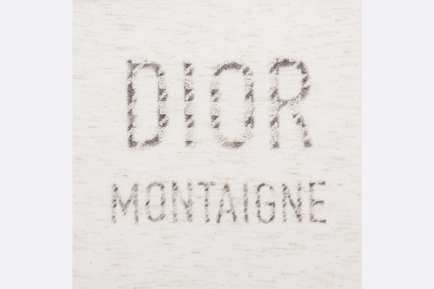 Kid's T-Shirt • Ivory and Gold-Tone Technical Jersey