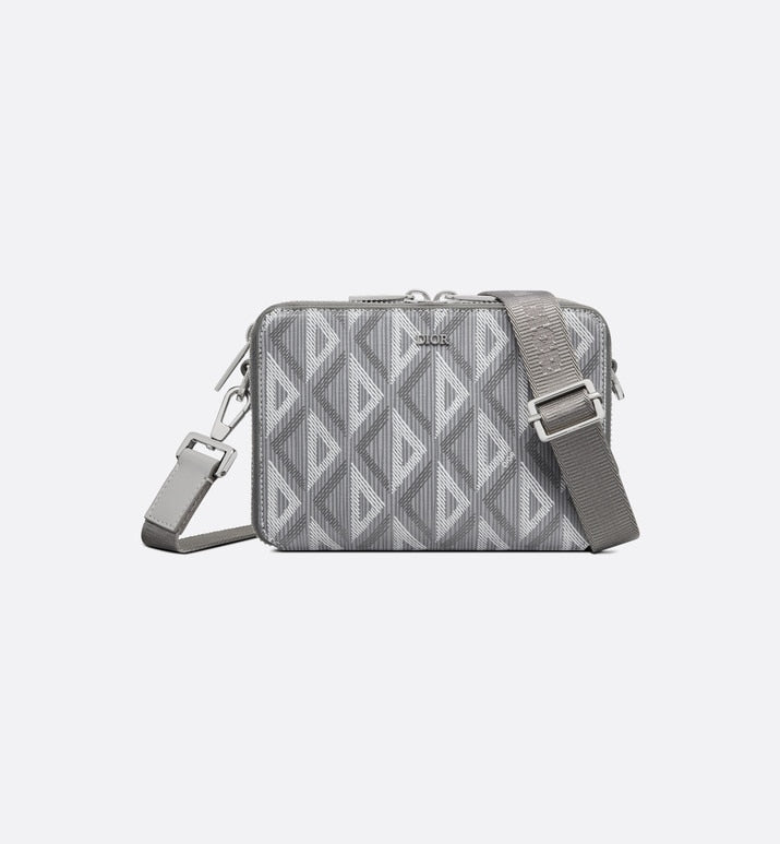 Messenger Pouch • Dior Gray CD Diamond Canvas