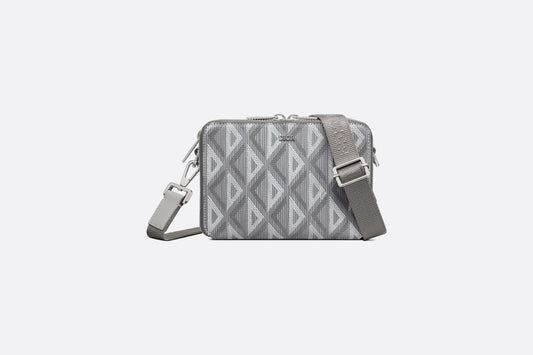 Messenger Pouch • Dior Gray CD Diamond Canvas