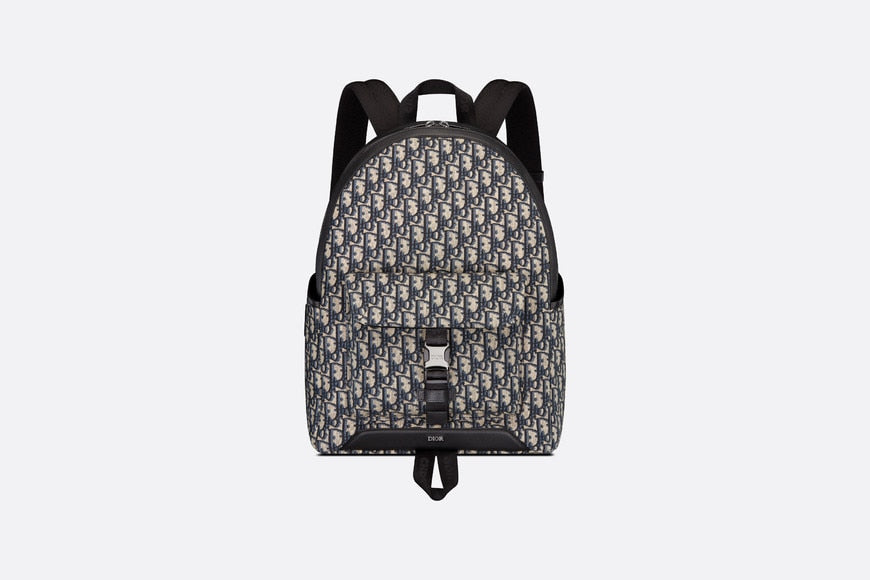 Dior Explorer Backpack • Beige and Black Dior Oblique Jacquard