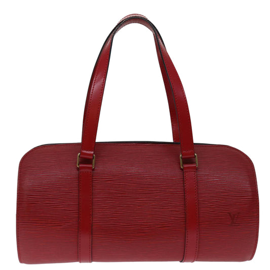 Louis Vuitton Soufflot  Leather Handbag ()