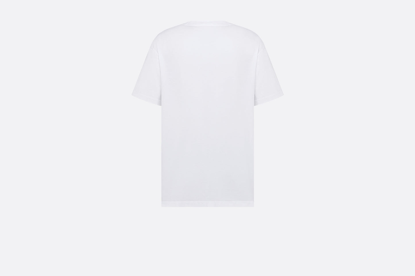 CD Étoile Embroidered Relaxed-Fit T-Shirt • White Cotton Jersey