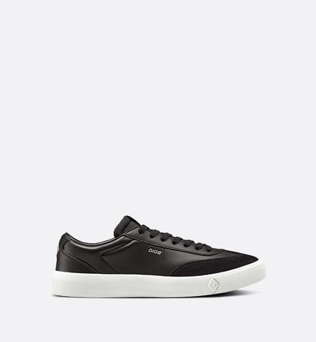 B101 Sneaker • Black Smooth Calfskin and Nubuck