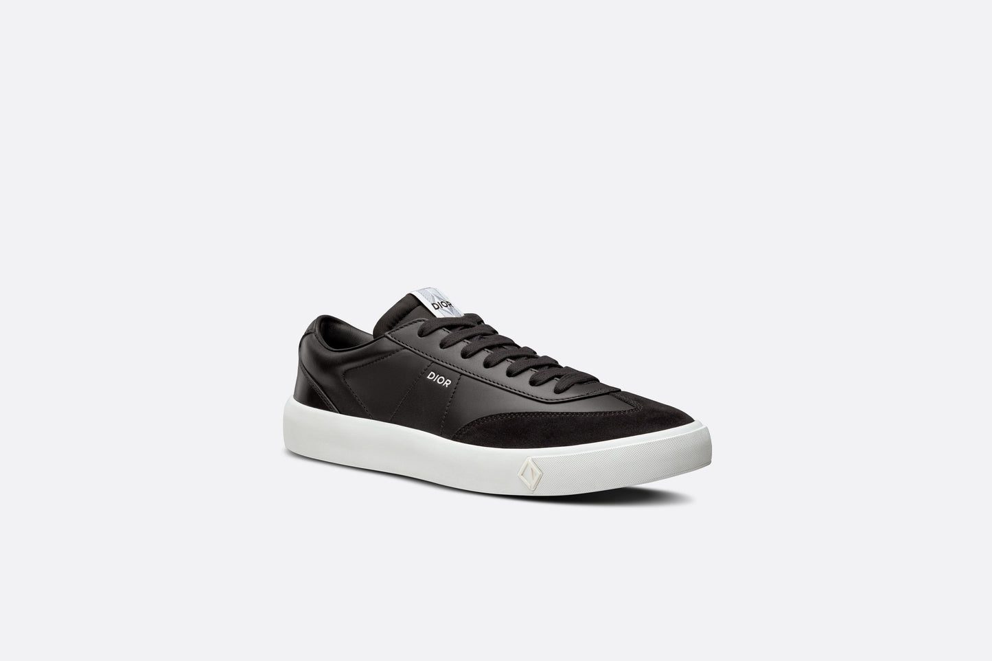 B101 Sneaker • Black Smooth Calfskin and Nubuck