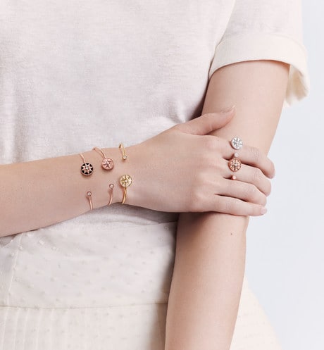 Rose Des Vents Bracelet • Yellow Gold, Diamonds and Mother-of-Pearl