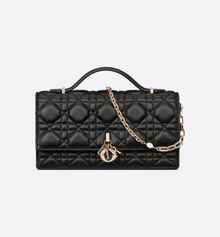 Miss Dior Mini Bag • Black Cannage Lambskin