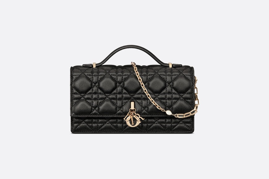 Miss Dior Mini Bag • Black Cannage Lambskin