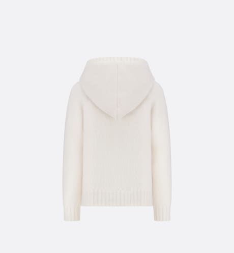 Kid's Hooded Sweater • Ivory Wool Knit