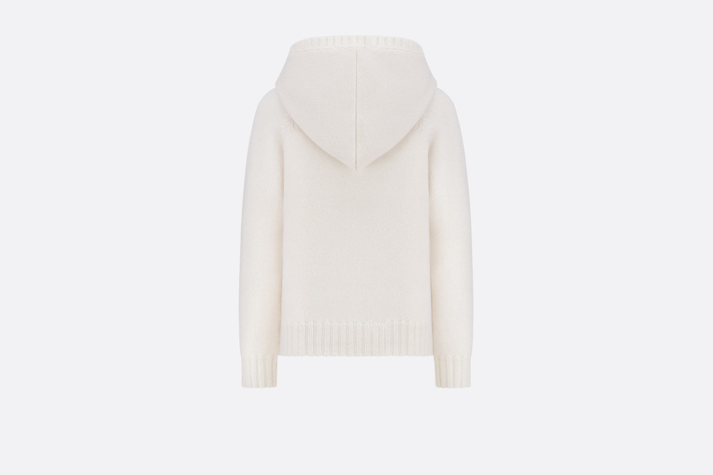 Kid's Hooded Sweater • Ivory Wool Knit