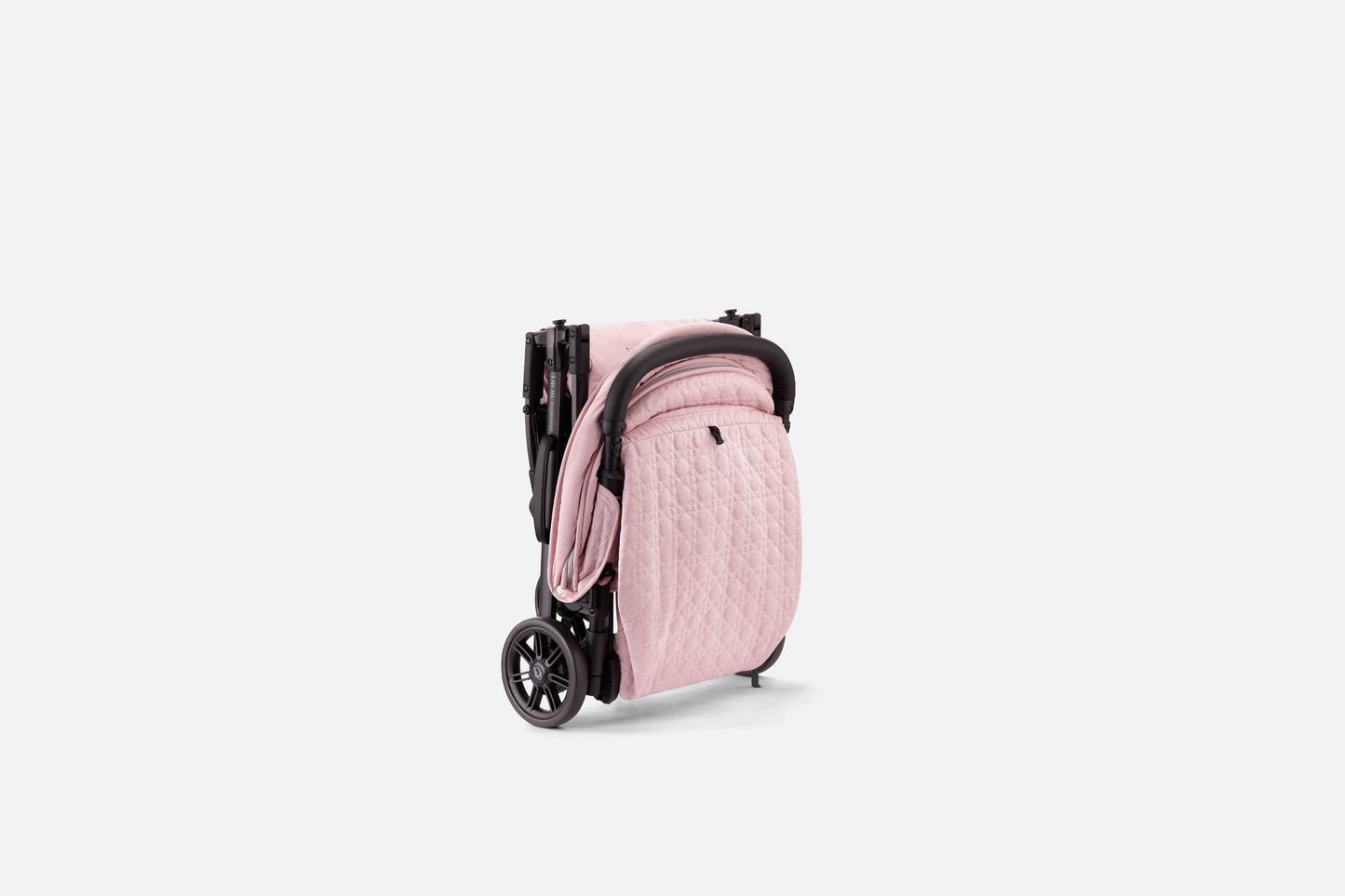 Stroller • Powder Pink Water-Repellent Cannage Canvas