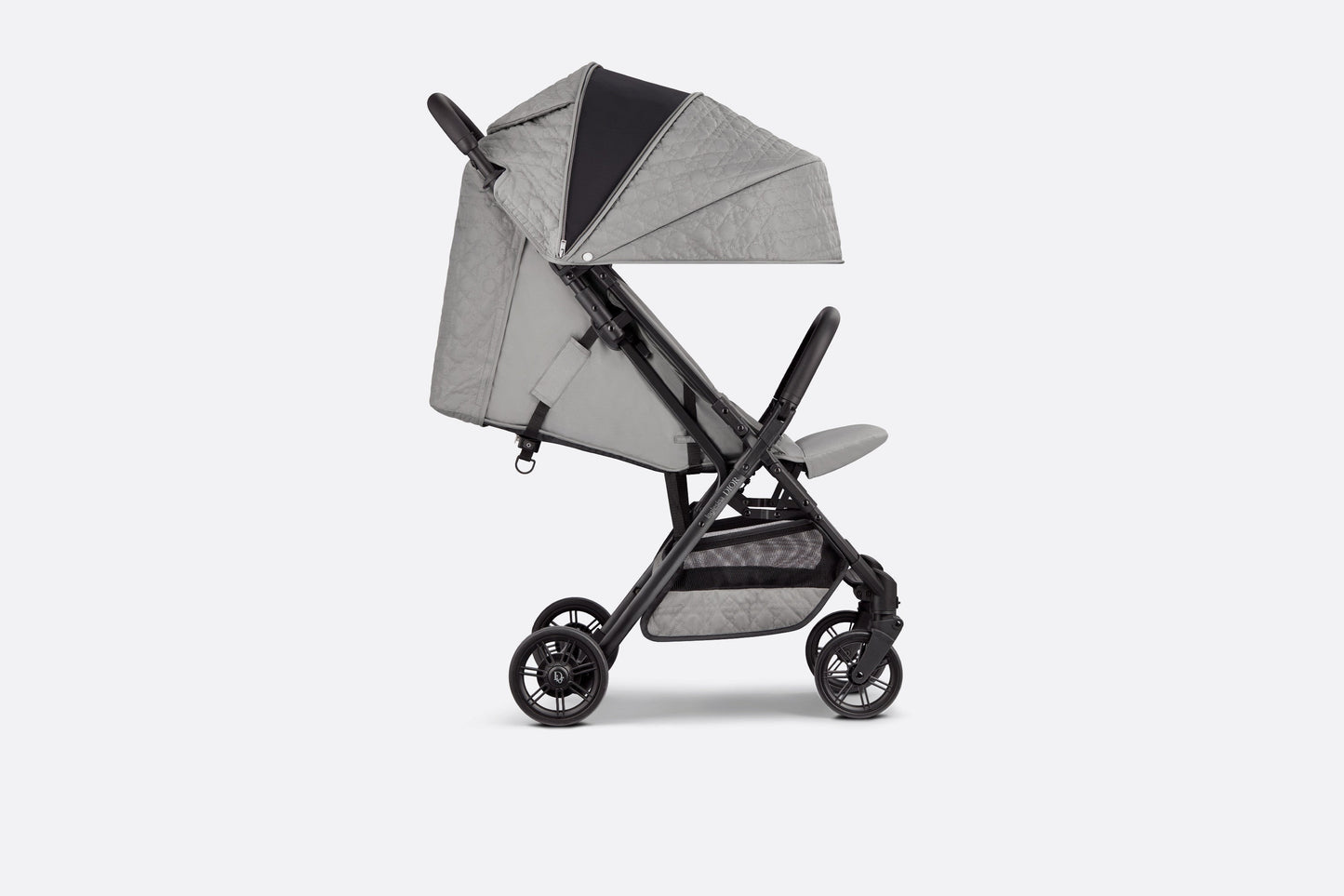 Stroller • Gray Water-Repellent Cannage Canvas