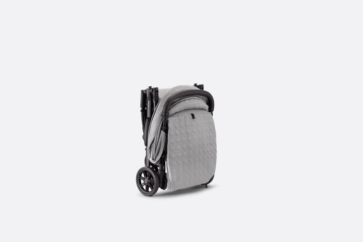 Stroller • Gray Water-Repellent Cannage Canvas