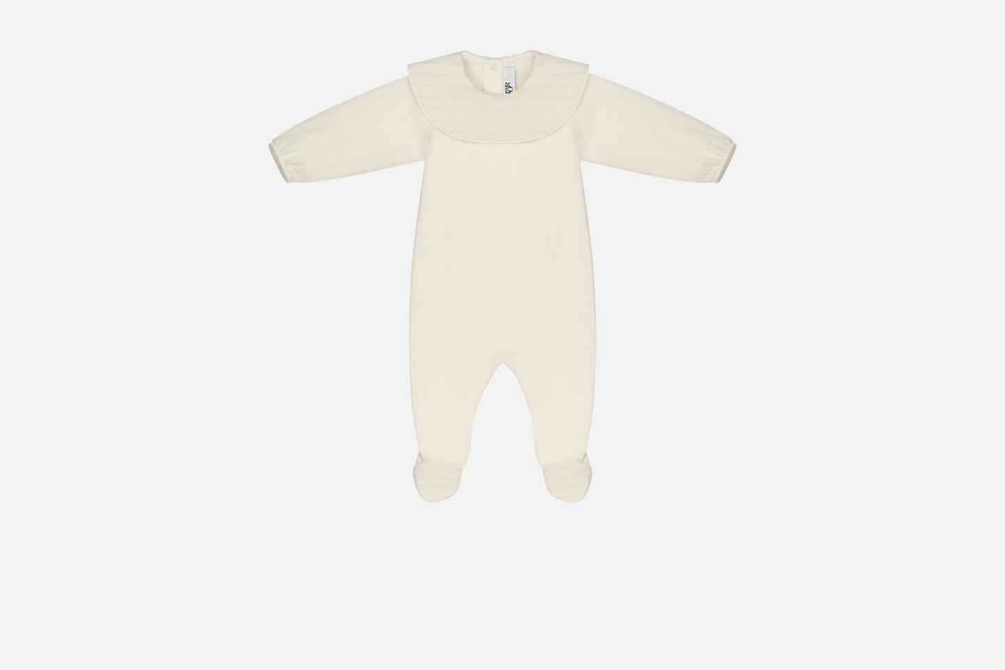 Newborn Gift Set • Ivory Jersey and Cotton Voile with Gold-Tone Cannage