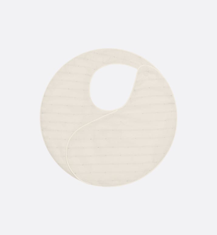 Newborn Gift Set • Ivory Jersey and Cotton Voile with Gold-Tone Cannage