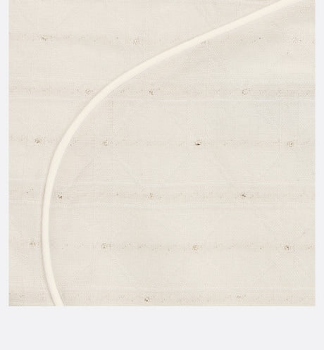 Newborn Gift Set • Ivory Jersey and Cotton Voile with Gold-Tone Cannage