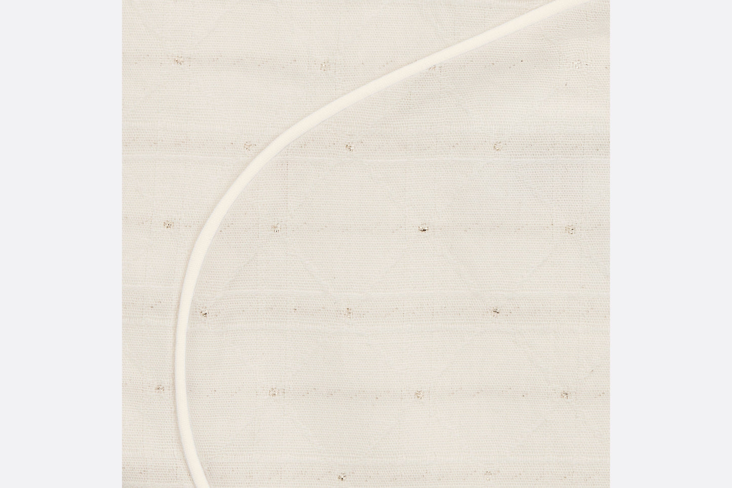 Newborn Gift Set • Ivory Jersey and Cotton Voile with Gold-Tone Cannage