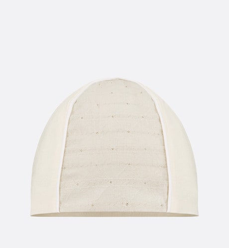 Newborn Gift Set • Ivory Jersey and Cotton Voile with Gold-Tone Cannage