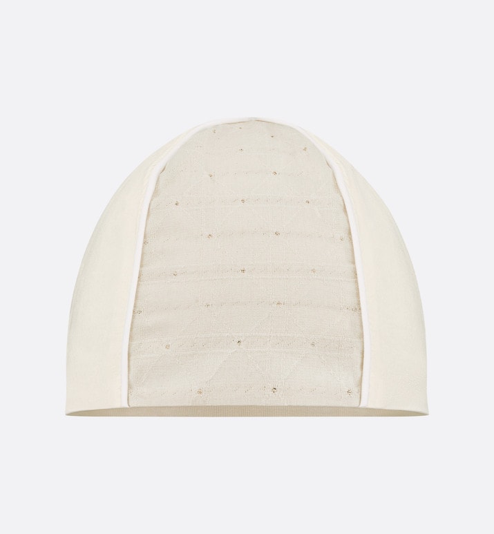 Newborn Gift Set • Ivory Jersey and Cotton Voile with Gold-Tone Cannage