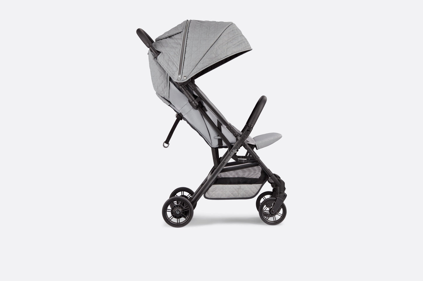 Stroller • Gray Water-Repellent Cannage Canvas