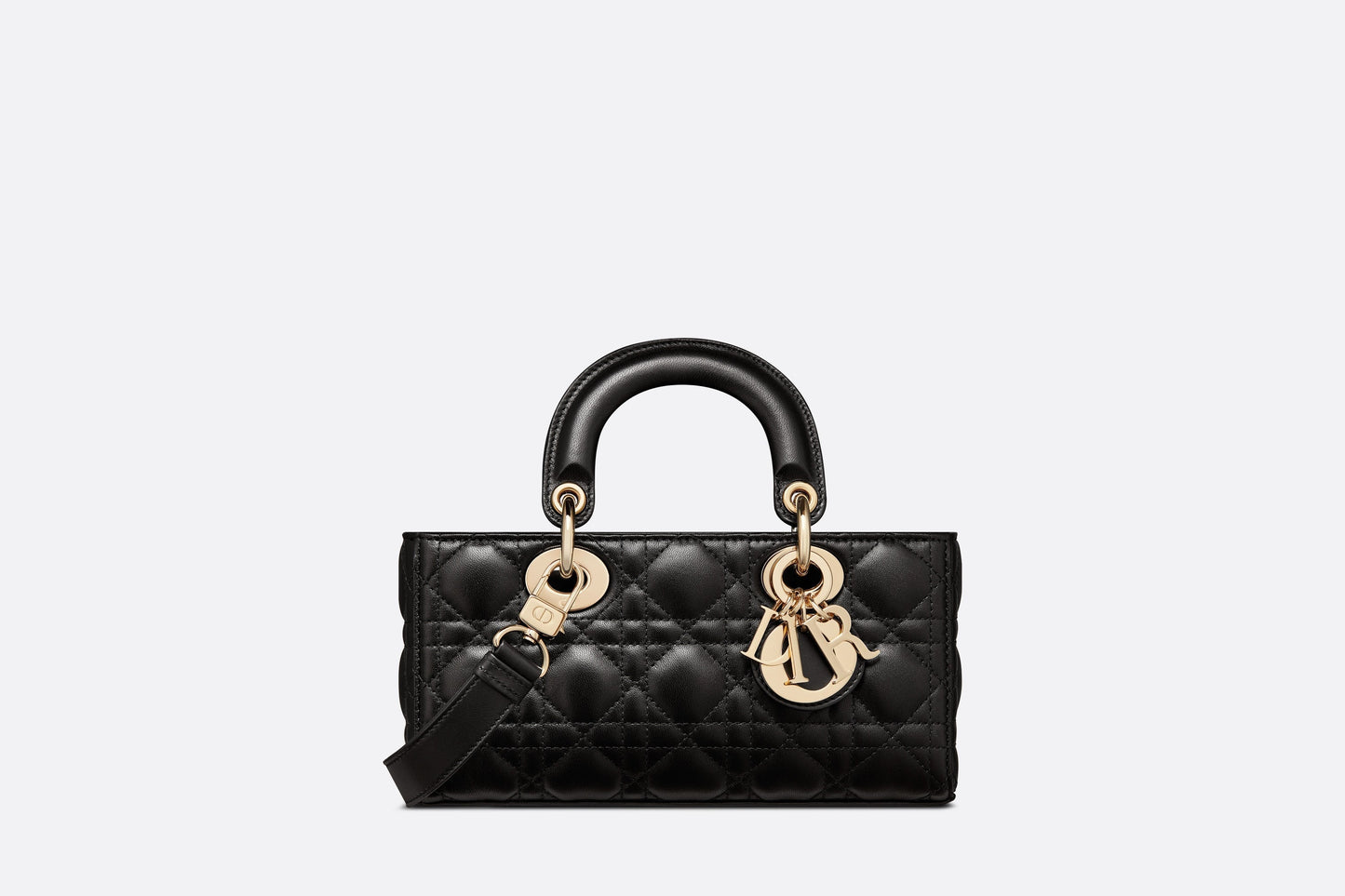 Small Lady D-Joy Bag • Black Cannage Lambskin