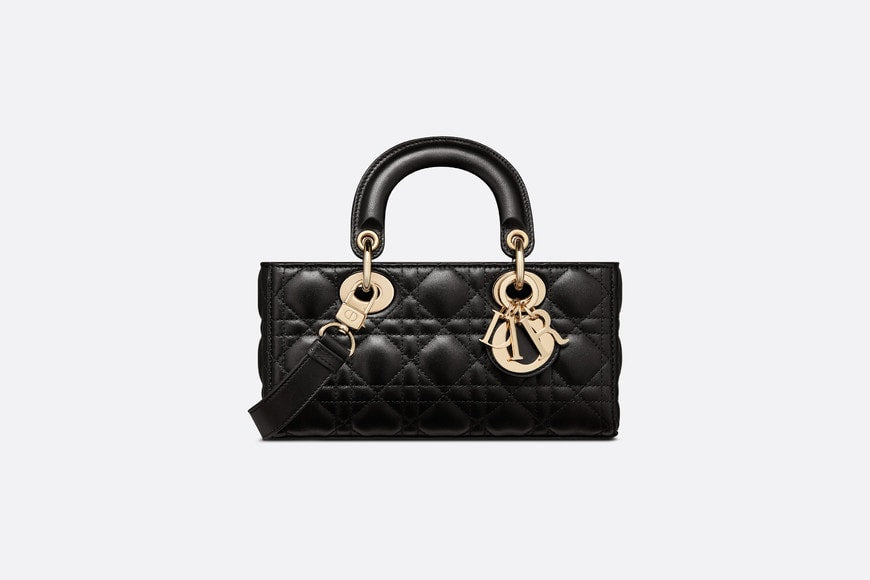 Small Lady D-Joy Bag • Black Cannage Lambskin