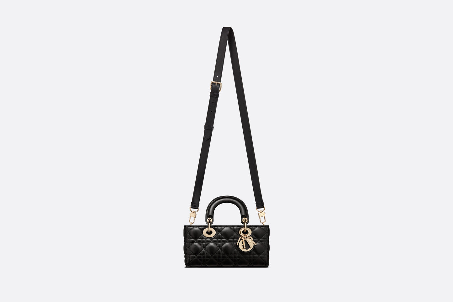 Small Lady D-Joy Bag • Black Cannage Lambskin