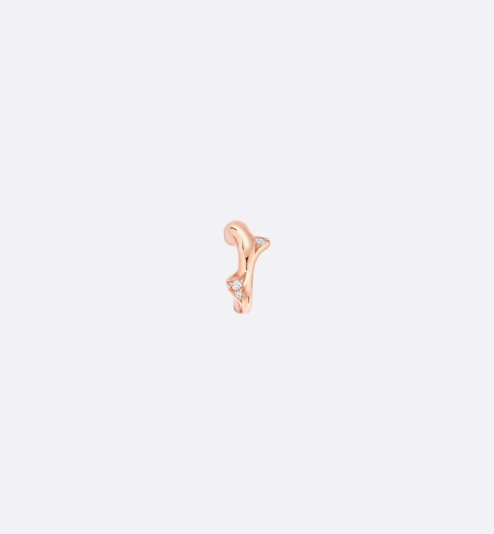 Bois de Rose Ear Cuff • Pink Gold and Diamonds