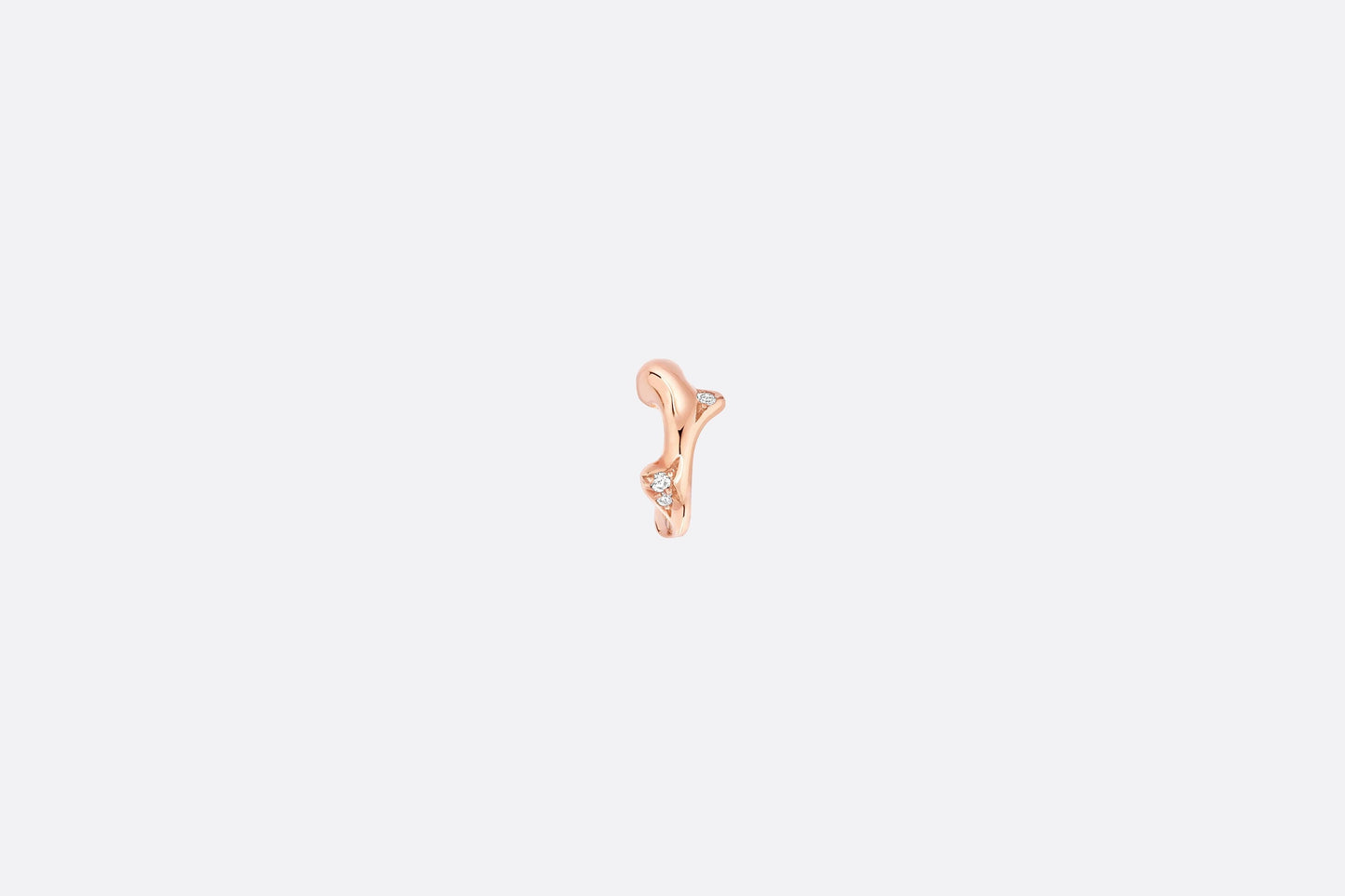 Bois de Rose Ear Cuff • Pink Gold and Diamonds