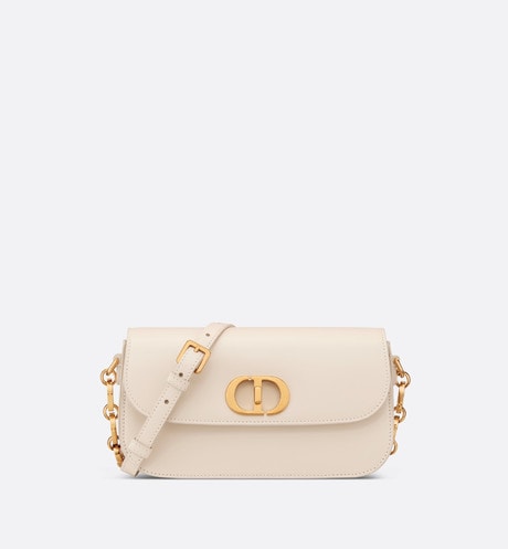 30 Montaigne Avenue Bag • Dusty Ivory Box Calfskin