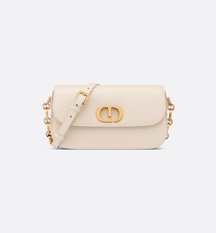 30 Montaigne Avenue Bag • Dusty Ivory Box Calfskin