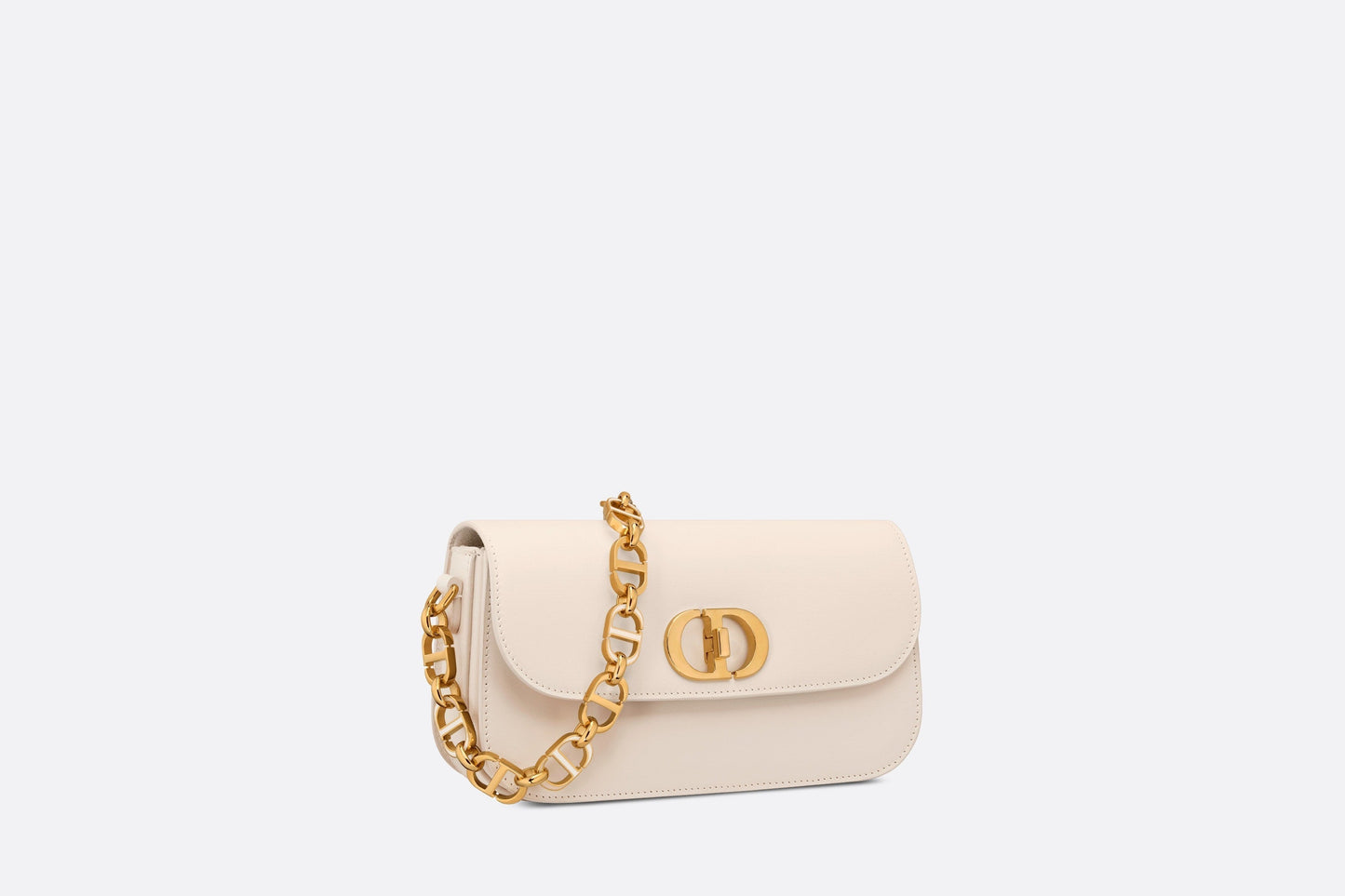 30 Montaigne Avenue Bag • Dusty Ivory Box Calfskin