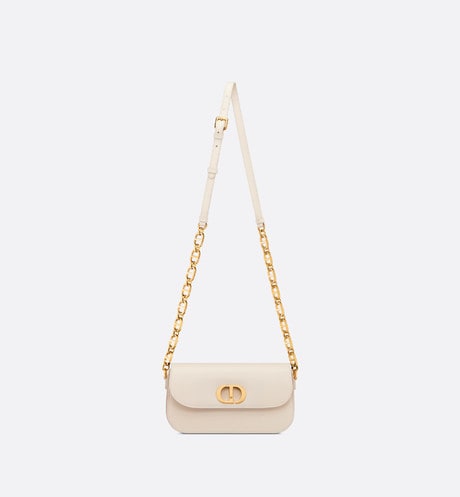 30 Montaigne Avenue Bag • Dusty Ivory Box Calfskin