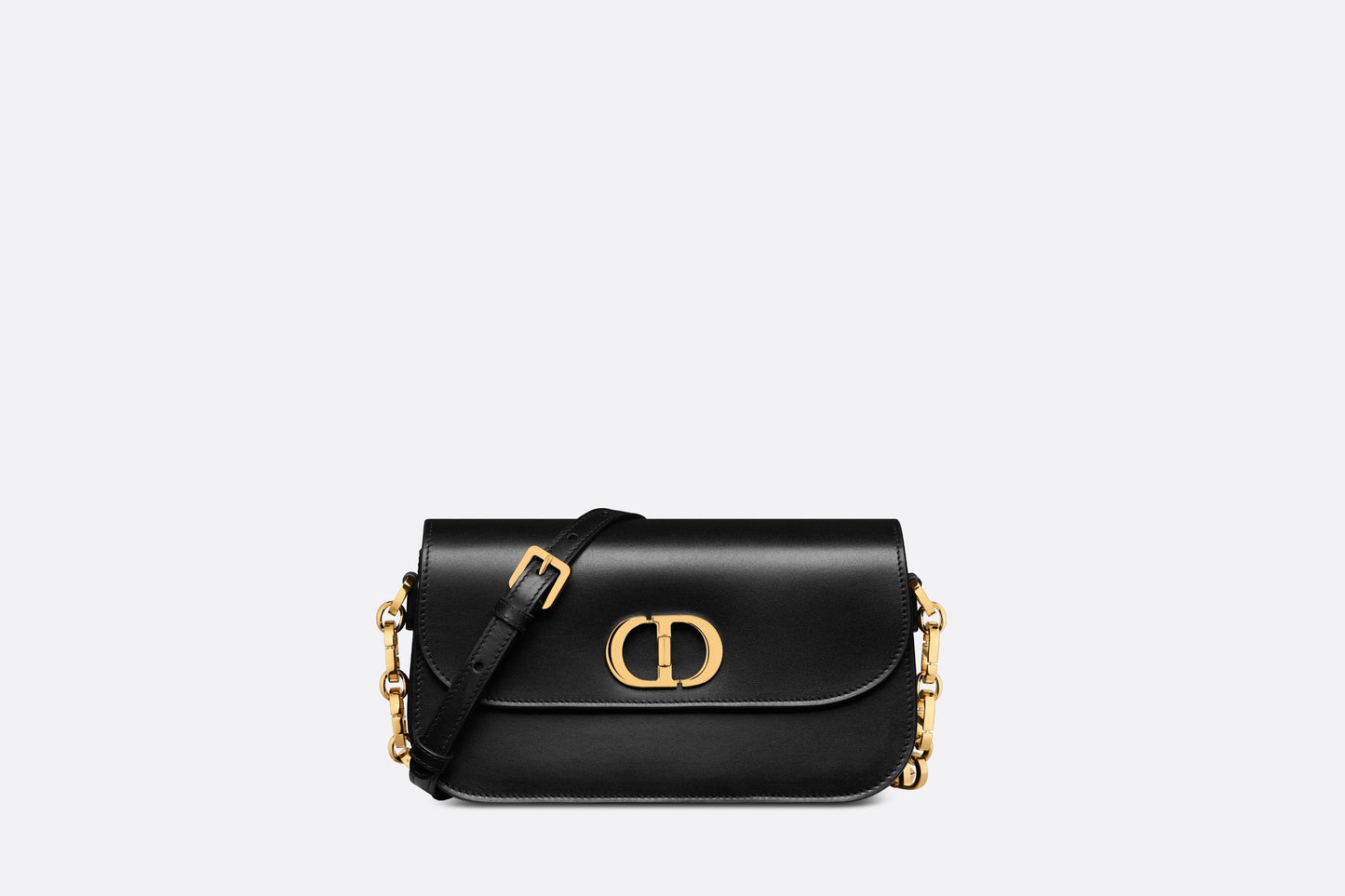 30 Montaigne Avenue Bag • Black Box Calfskin