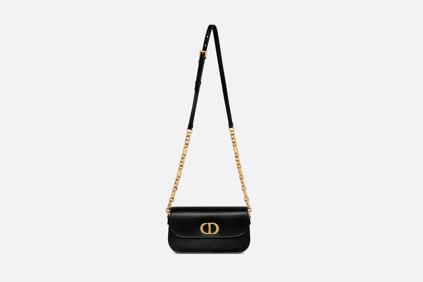 30 Montaigne Avenue Bag • Black Box Calfskin