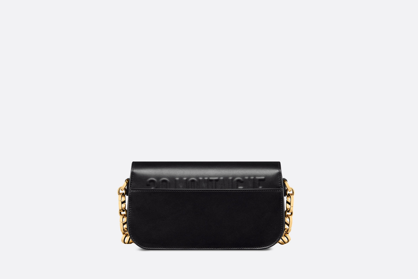 30 Montaigne Avenue Bag • Black Box Calfskin