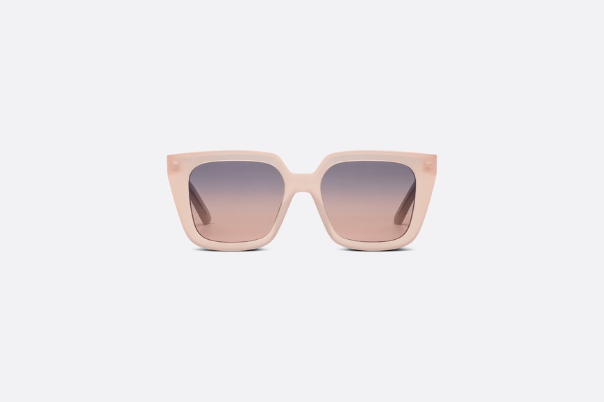 DiorMidnight S1I • Pink Matte Square Sunglasses