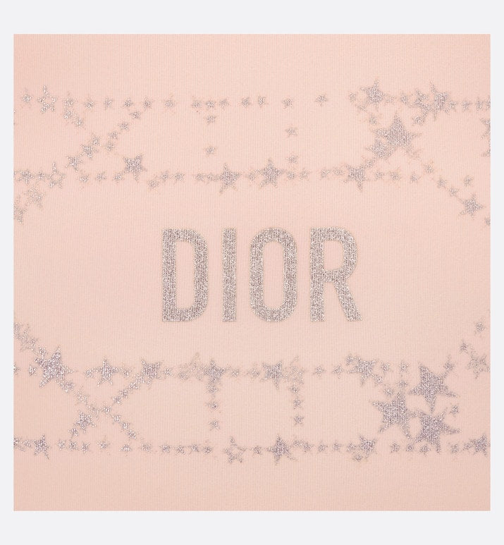 Kid's One-Piece Swimsuit • Pale Pink Technical Fabric with Pale Gold-Tone Cannage Motif