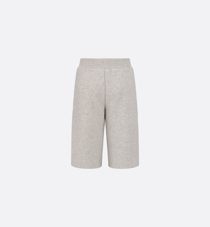 Kid's Bermuda Shorts • Heathered Gray Cotton Fleece