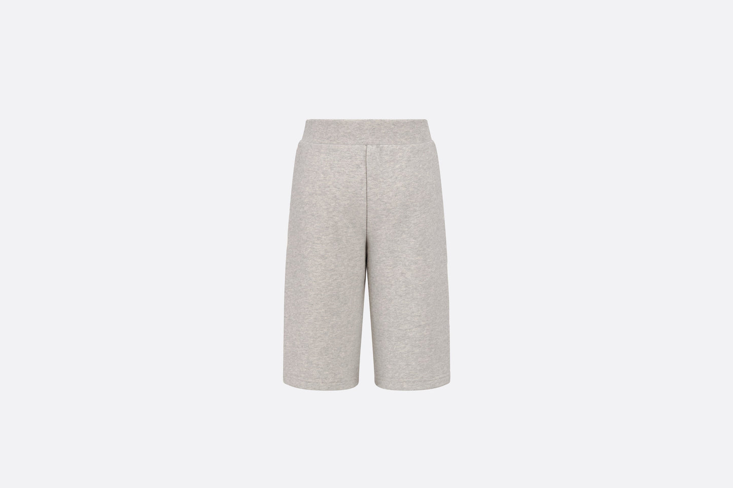 Kid's Bermuda Shorts • Heathered Gray Cotton Fleece