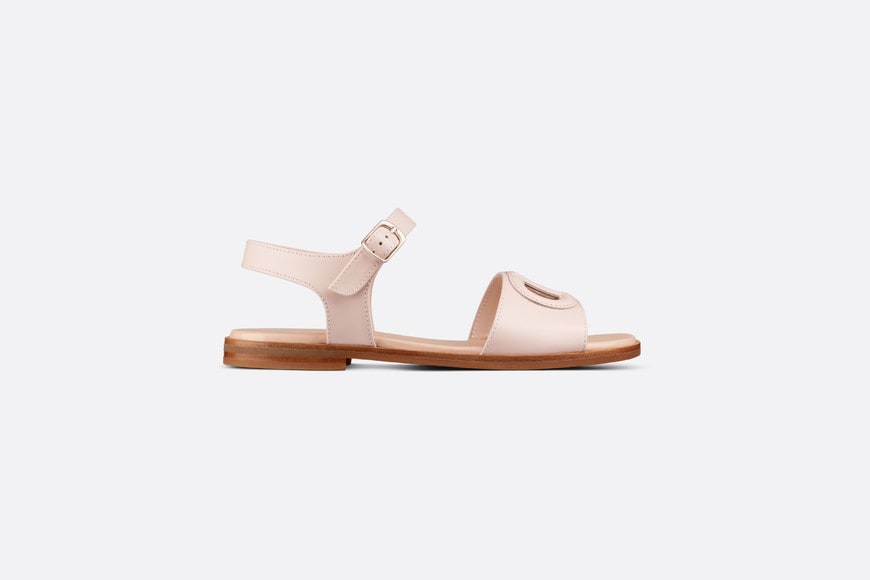Kid's Sandal • Pale Pink Calfskin