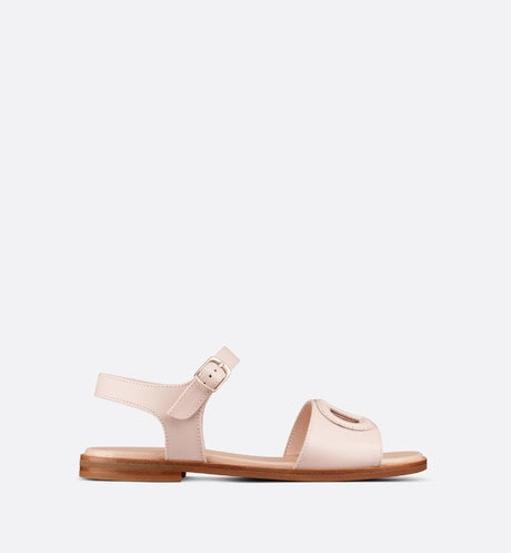 Kid's Sandal • Pale Pink Calfskin