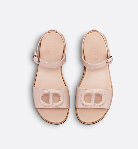 Kid's Sandal • Pale Pink Calfskin
